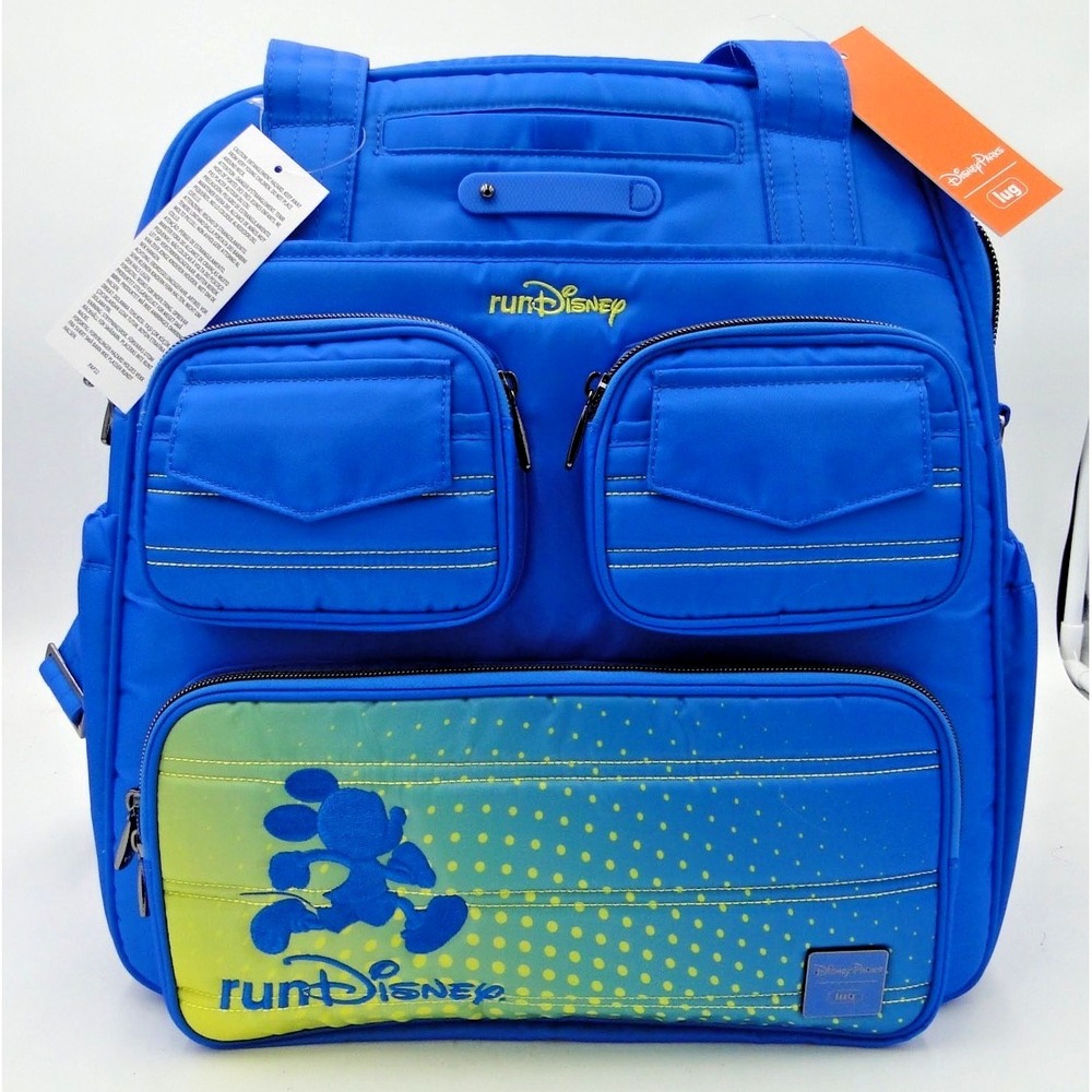 runDisney 2024 Marathon Weekend Mickey Lug Puddle Jumper Crossbody Bag‎ LE NWT